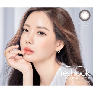 Freshlook illuminate Diamond Black 曜目黑